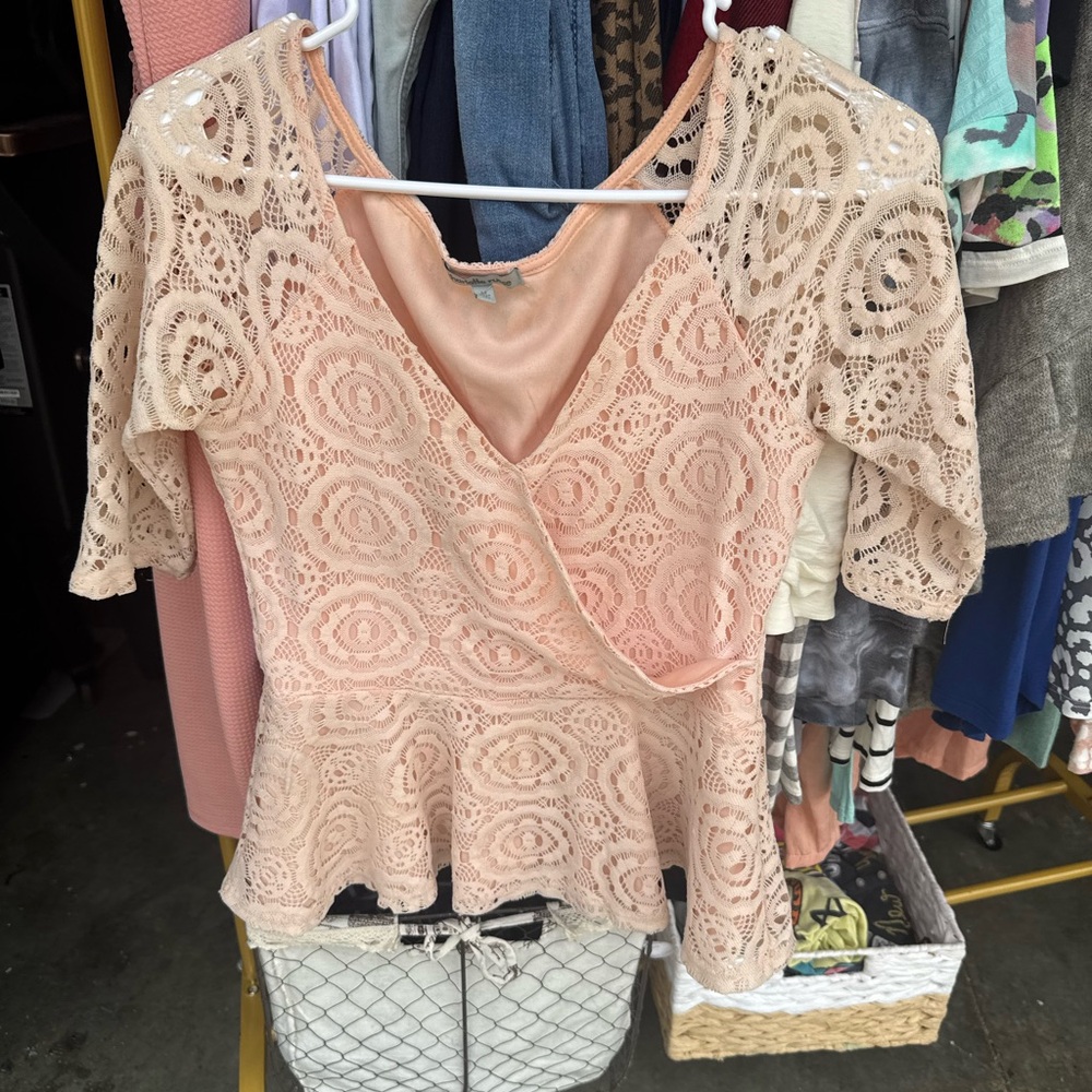 Peplum top